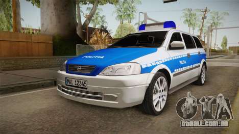 Opel Astra G Politia Romana para GTA San Andreas