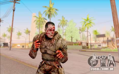 Zombie Degtyarev do S. T. A. L. K. E. R. para GTA San Andreas