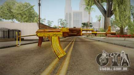 SFPH Playpark - Gold AK47 para GTA San Andreas