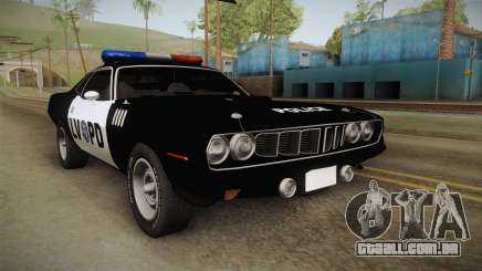Plymouth Hemi Cuda 426 Police LVPD 1971 para GTA San Andreas