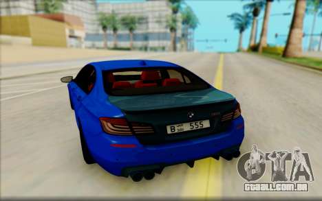 BMW M5 F10 para GTA San Andreas