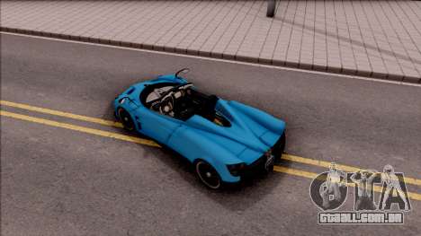 Pagani Huayra Roadster para GTA San Andreas