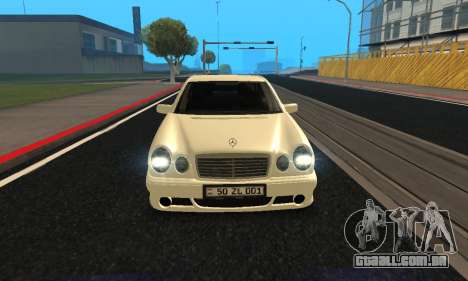 Mercedes-Benz E420 Armenian para GTA San Andreas