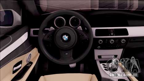 BMW M5 E60 CHUPANDO para GTA San Andreas