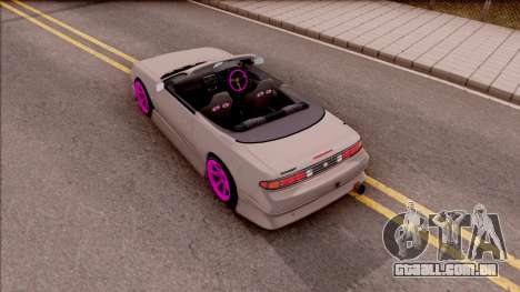 Nissan 200SX Cabrio Drift Monster Energy v2 para GTA San Andreas