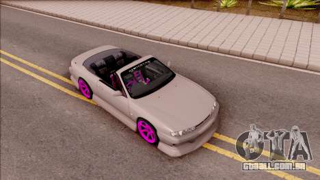 Nissan 200SX Cabrio Drift Monster Energy v2 para GTA San Andreas