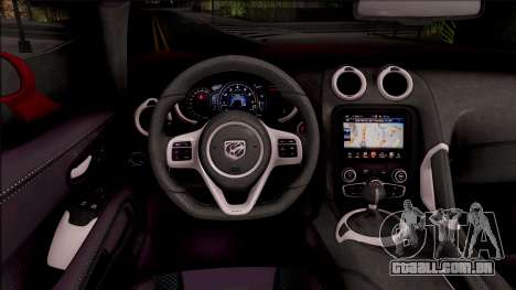 Dodge SRT Viper GTS 2012 para GTA San Andreas