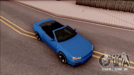 Nissan Skyline R34 Cabrio para GTA San Andreas
