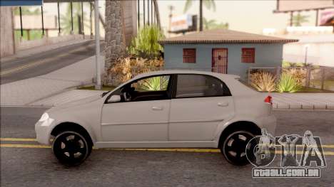Chevrolet Aveo v2 Sin Sonido Version Sencilla para GTA San Andreas