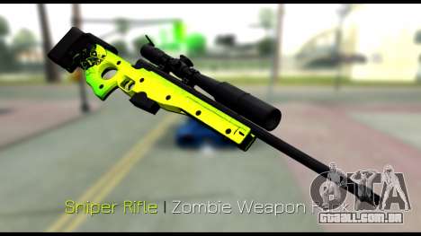 Zombie Weapon Pack para GTA San Andreas