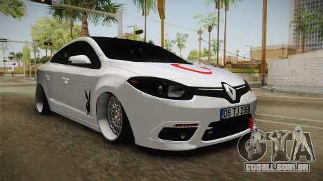 Renault Fluence PlayBoy para GTA San Andreas