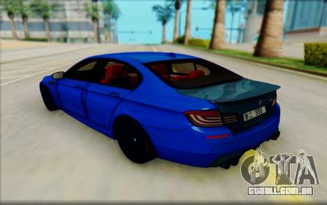 BMW M5 F10 para GTA San Andreas