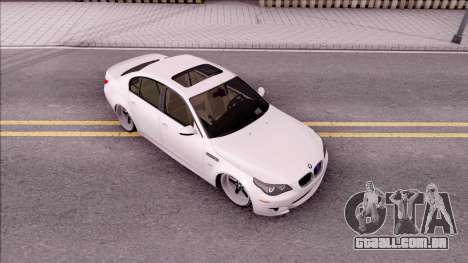 BMW M5 E60 CHUPANDO para GTA San Andreas