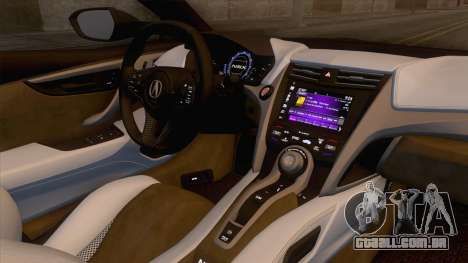 Acura NSX 2016 IVF para GTA San Andreas