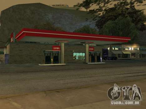 Lukoil Posto De Gasolina para GTA San Andreas