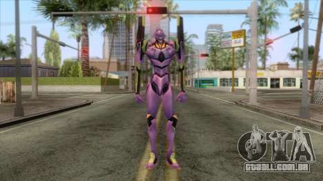 Neon Genesis Evangelion - EVA 01 para GTA San Andreas