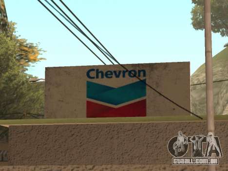 Chevron Gas Station para GTA San Andreas