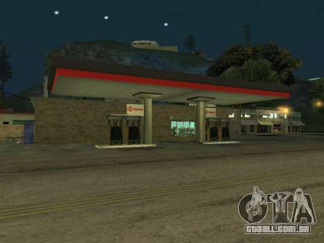 Texaco Gas Station para GTA San Andreas