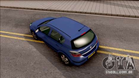 Vauxhall Astra H para GTA San Andreas