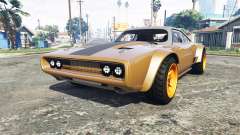 Dodge Charger Fast & Furious 8 [add-on] para GTA 5
