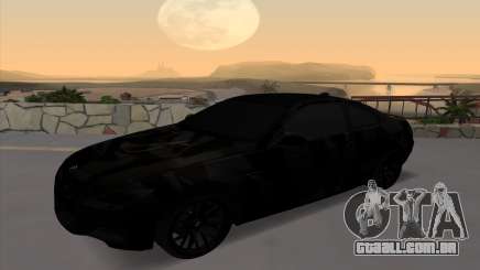 BMW M3 E92 GTR Black Camo para GTA San Andreas