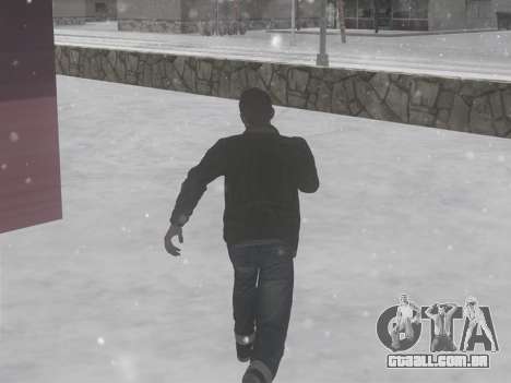 Inverno passos para GTA San Andreas