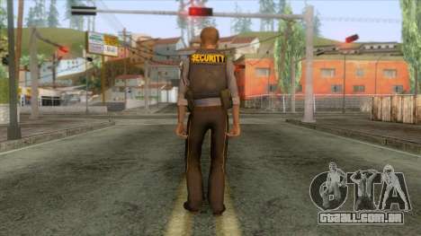 Black Mesa - Security Guard para GTA San Andreas