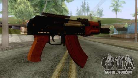 GTA 5 - Compact Rifle para GTA San Andreas