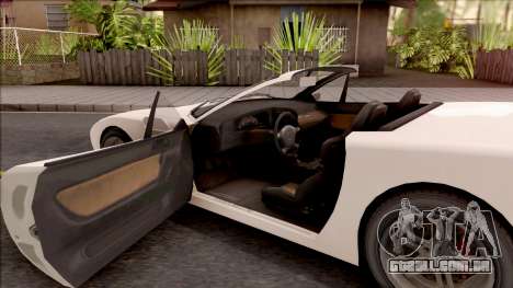 GTA IV Invetero Coquette Spyder IVF para GTA San Andreas