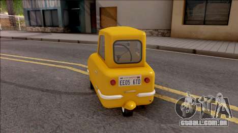 Peel P50 2011  v1.1 para GTA San Andreas