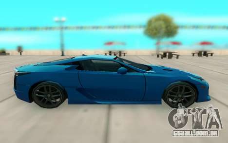 Lexus LFA para GTA San Andreas