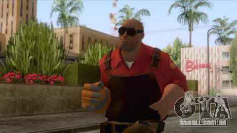 Team Fortress 2 - Engineer Skin v2 para GTA San Andreas