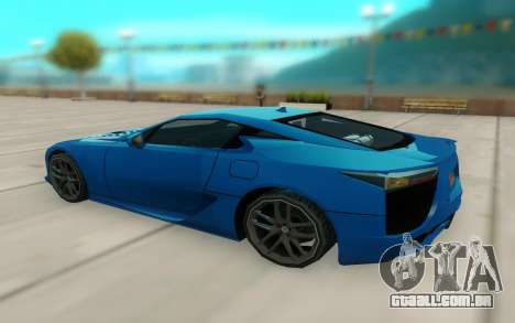 Lexus LFA para GTA San Andreas