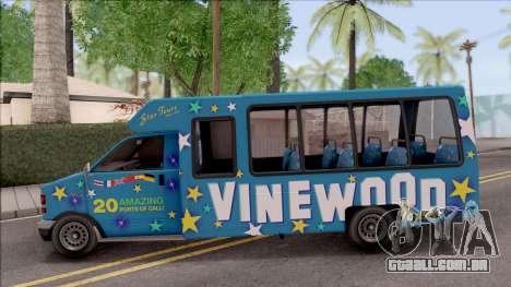 GTA V Brute Tour Bus IVF para GTA San Andreas