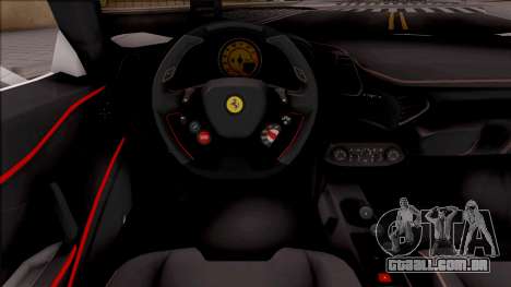 Ferrari 458 Italia Spider para GTA San Andreas