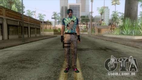 Leon Cat Lover Skin para GTA San Andreas