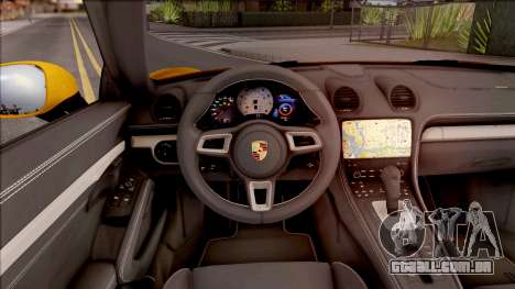 Porsche Boxter S 2017 v2 para GTA San Andreas
