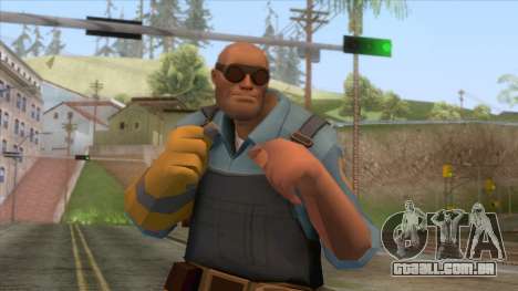 Team Fortress 2 - Engineer Skin v1 para GTA San Andreas