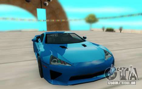 Lexus LFA para GTA San Andreas