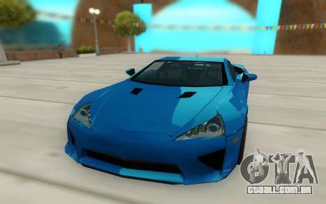 Lexus LFA para GTA San Andreas