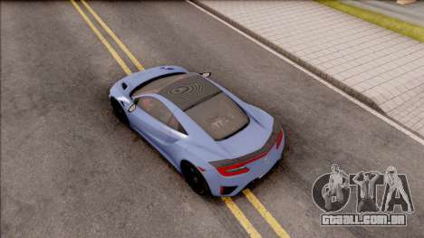 Acura NSX 2016 para GTA San Andreas