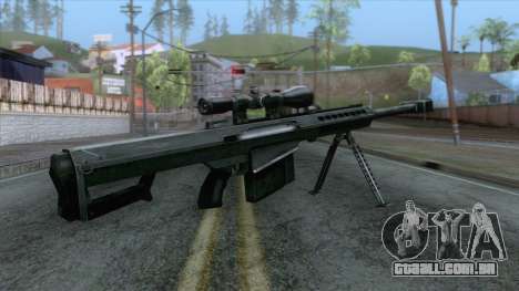 Barrett M82A1 Anti-Material Sniper Rifle v1 para GTA San Andreas