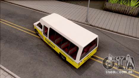 GTA V Brute Rental Shuttle Bus para GTA San Andreas