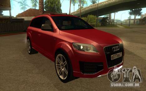 Audi Q7 para GTA San Andreas