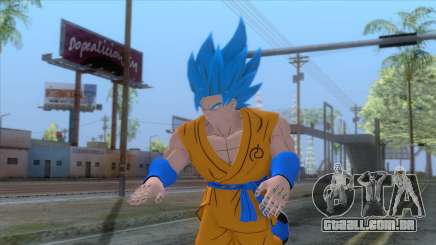 Goku SSJ2 Blue Skin para GTA San Andreas