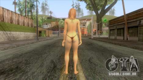 Sexy Beach Girl Skin 5 para GTA San Andreas