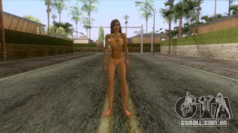 Sexy Beach Girl Skin 1 para GTA San Andreas