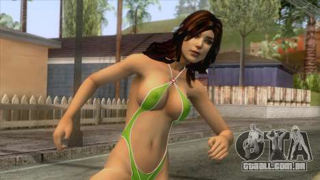Sexy Beach Girl Skin 4 para GTA San Andreas