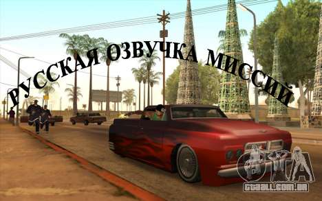 Voz russo (Avançado) para GTA San Andreas