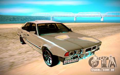 BMW E34 525 para GTA San Andreas